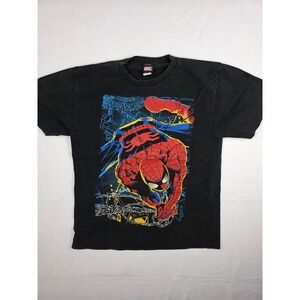 Vintage Spiderman Mad Engine Youth XL Shirt